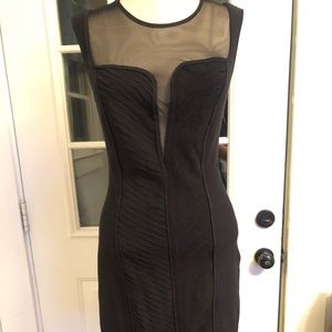 Black waggon dress